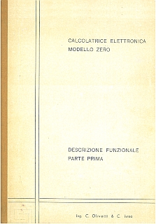 Olivetti Modello Zero - Manuale di istruzione 1